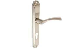 Klamka drzwiowa B-Harko Salix 72 WB nikiel satyna