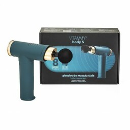 VITAMMY body 5 zielono-złoty Pistolet do masażu ciała