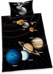 Herding Komplet pościeli, wielokolorowy, 65 x 100 cm, 160 x 210 cm