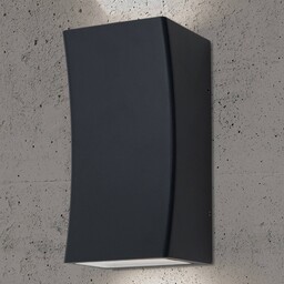 ORION Kinkiet zewnętrzny LED Asha, czarny, aluminium, nowoczesny