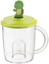 Kubek z figurką dla dziecka żółw 240 ml