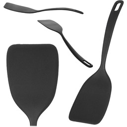 Nylonowa łopatka kuchenna 31 cm, szara