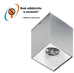 Oprawa sufitowa HUGO 1 srebrna AZ0828 - Azzardo