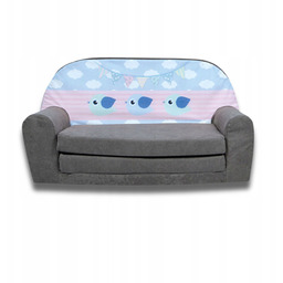 Sofa Sofka Kanapa Piankowa Rozkładana Materac Bezpieczna Poduszka