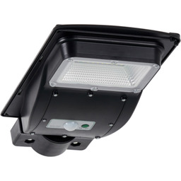 Naświetlacz Solarny LED STREET-3 z czujnikiem PIR, czarny POLUX