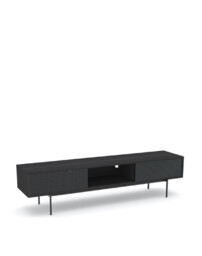 Szafka RTV Angus (97467), szafka rtv loft, szafka, czarna szafka rtv