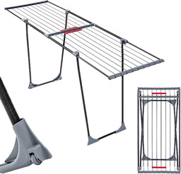 Suszarka na pranie teleskopowa Lazo czarna