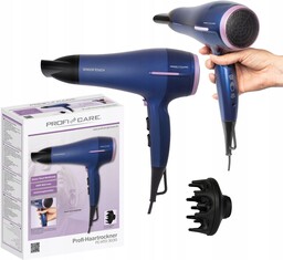 Suszarka Do Włosów Z Jonizacją Dotykowa Dyfuzor Zimny Nadmuch 2200W