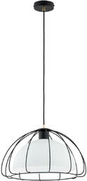 Lampa wisząca NERSY śr. 40cm E27 czarny