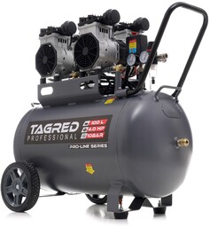 Profesjonalny kompresor bezolejowy 10 BAR 100L 4 tłoki 4T, cichy