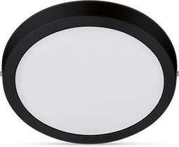 Philips Reflektor punktowy LED Slim Surface, 12 W, ciepłe białe światło (2700 K), okrągły, czarny