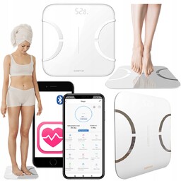 Jumper Waga elektroniczna Analityczna Bmi Pomiar Tłuszczu Wody Bluetooth