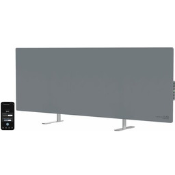 AENO Grzejnik elektryczny Premium Eko Smart Led AGH0005S Szary Wi Fi Zyskaj