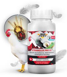 Oprysk na pasożyty w kurniku, gołębniku, terrarium STRANGLER PRO EC No Pest 250ml