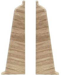 Komplet zakończenia EVO jesion biały 2 szt. KORNER