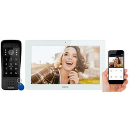 EURA Wideodomofon VDP-86A3 Biały Bezprzewodowy Wi-Fi