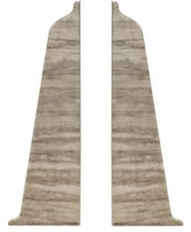 Komplet zakończenia EVO orzech secesja 2 szt. KORNER