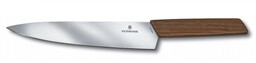 VICTORINOX Swiss Modern Nóż do porcjowania, 22 cm, drewno orzechowe, 6.9010.22G