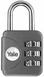 Mini kłódka na szyfr Yale YP1/28/121/1G