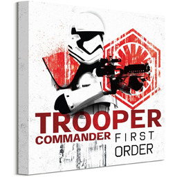 Gwiezdne Wojny Star Wars: The Last Jedi (Trooper Commander First Order) - obraz na płótnie