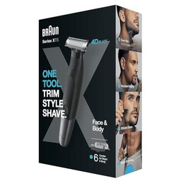 Braun Series X: Trymer Do Brody I Golarka Dla Mężczyzn