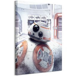 Gwiezdne Wojny Star Wars: The Last Jedi (BB-8 Peek) - obraz na płótnie