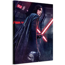 Gwiezdne Wojny Star Wars: The Last Jedi (Kylo Ren Rage) - obraz na płótnie