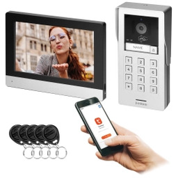 Orno OR-VID-MA-1080/B GAYD 8" szyfrator ekran dotykowy Wi-Fi Full HD Wideodomofon jednorodzinny