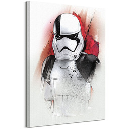 Gwiezdne Wojny Star Wars: The Last Jedi (Executioner Trooper Brushstroke) - obraz na płótnie