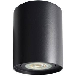 Oprawa LED natynkowa BIMA GU10 wys. 11cm czarny