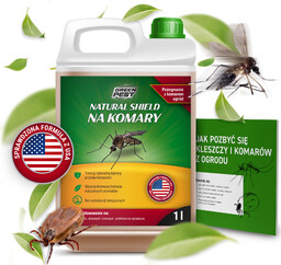 Oprysk na komary Natural Shield Green Pest 1L.
