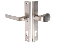 Pochwyt-klamka drzwiowa FAM 16671u01 92/240/32 kolor stal nierdzewna lewa (3 śruby)