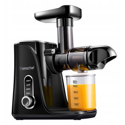 Wolnoobrotowa Wyciskarka Soków Amzchef GM3001-BK Czarna