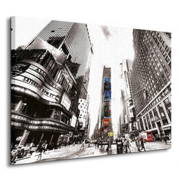Times Square Vintage New York - Obraz na płótnie