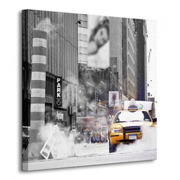 Taxi New York - Obraz na płótnie