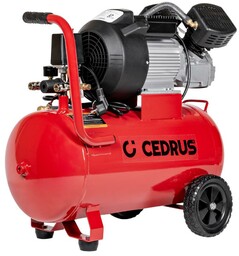CEDRUS KM50-2T SPRĘŻARKA TŁOKOWA KOMPRESOR TŁOKOWY OLEJOWY 50L - EWIMAX