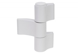 Zawias WALA WX 80104579 3-skrzydełkowy niesymetryczny L-67 biały (RAL 9016)