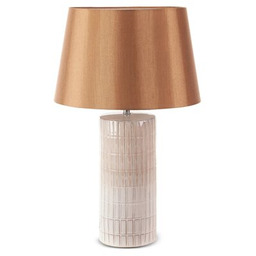 EUROFIRANY Lampka stołowa Edna 404520 Kremowo-beżowy