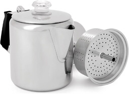 Czajnik do kawy GSI Outdoors Glacier Stainless Coffee Percolator - 6 cup