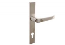 Klamka drzwiowa FAM 22252 90/240/32 kolor stal nierdzewna prawa (3 śruby)