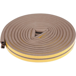 Stomil Sanok USZCZELKA DO OKIEN I DRZWI, EPDM, TYP D, BRĄZ, 6M 76762