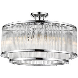 Lampa sufitowa kryształowa SERGIO C0528-06H-F4AC - Zuma Line