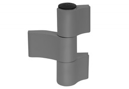 Zawias WALA WX 80104591 3-skrzydełkowy symetryczny L-92 anoda srebrna