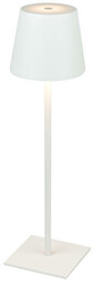 Lampa stołowa akumulatorowa ściemnialna TAZA WHITE CCT DIMM 3,5W 400lm IP54 Biała
