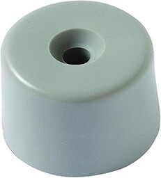 BRINOX Stoper do drzwi wysoki ze śrubą 2,7 x 2,9 x 2,6 cm szary