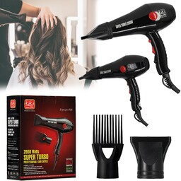 Profesjonalna suszarka do włosów z regulacją temperatury 2000W + 1 końcówka