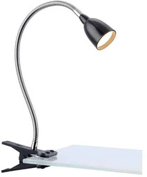 Lampa stołowa z klipsem TULIP Black 106092 - Markslojd