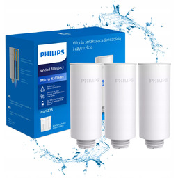 3 wkłady wymienne filtrujące Philips AWP225 do dzbanka Philips AWP2980WH