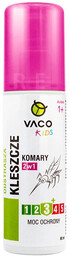 VACO KIDS Płyn odstraszający kleszcze i komary, 80 ml