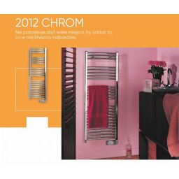 Suszarka łazienkowa grzejnik 2012 Chrom 300W 48/101,3/8,5 cm